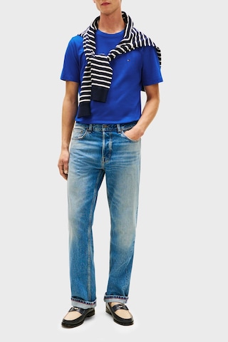 Tommy Hilfiger Erkek T Shirt Mw0mw39995 C7f Mavi