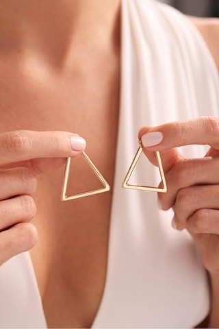 Gianfranco Trian Üçgen Küpe