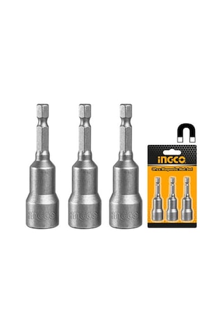 Ingco AMN1231 Manyetik Somun Adaptörü Seti 12 MM