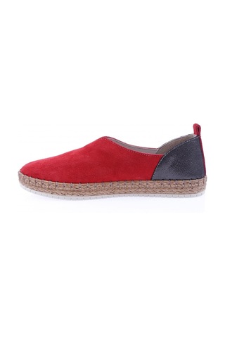 Dgn 1988 Kadin Espadril Ayakkabi 1988-2116-R0808 Kırmızı