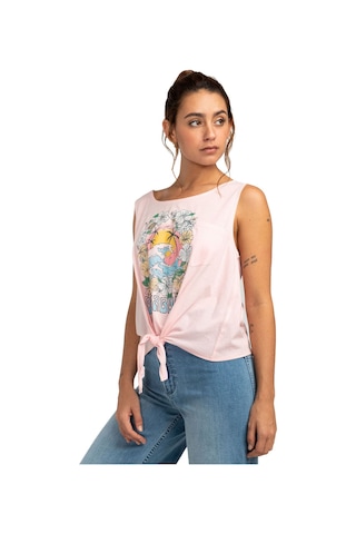 Billabong Sunset Feelıngs Pembe Tişört Pembe