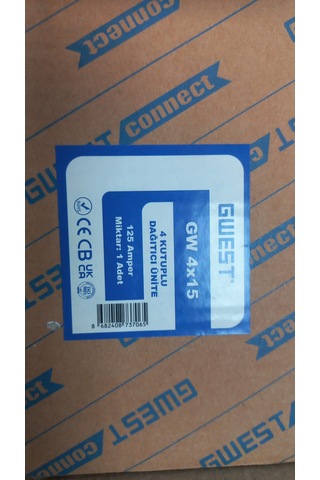 Gewiss 3706 4x15 Kutuplu Dağıtıcı Ünite 125a Gwest