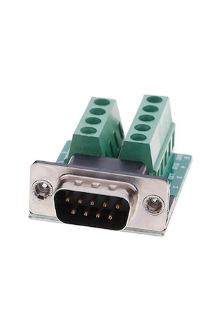 Db9 To Dip Adaptör Erkek 9 Pin Rs232 Com Port Klemens