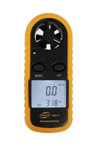 Benetech Gm816 Termometreli Hava Akım Ölçer Anemometre