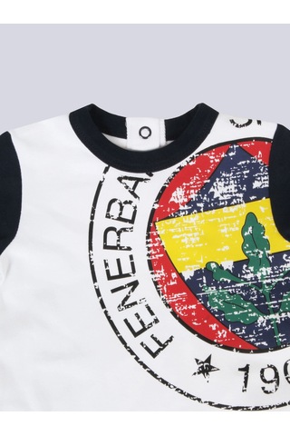 Fenerbahçe Bebek Tram Logolu Body Beyaz