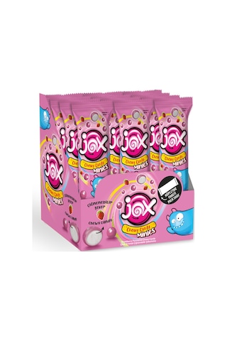 Jox Minies Çilek Aromalı Çiğnenebilir Draje Şekerleme 24 x 10 G