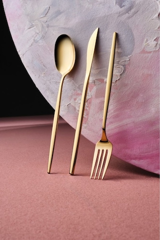 Karaca  Camille 12 Kişilik 84 Parça Çatal Kaşık Bıçak Takımı