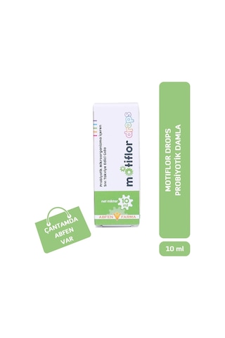 Motiflor Drops Probiyotik Damla 10 ML