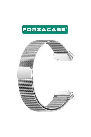 Forzacase Xiaomi Redmi Watch 3 Active İle Uyumlu Metal Mıknatıslı Kordon Kayış - Fc850 Siyah