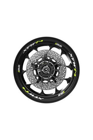 Yamaha Nmax Jant Sticker Florasan Sarı