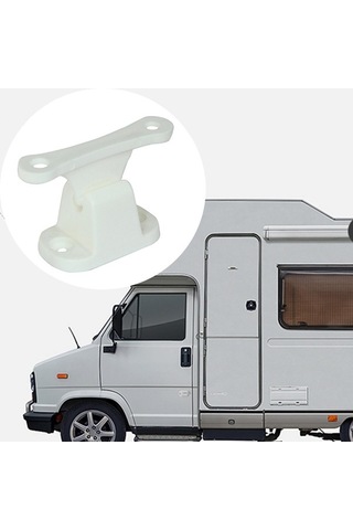 Trendooze Homyl T Şekli Naylon Kapı, Beyaz, Rv İçin