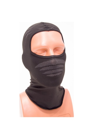 Dikişsiz Bisiklet-Motorsiklet Maskesi 53-57cm VAN RYSEL Meridyendukkan Siyah