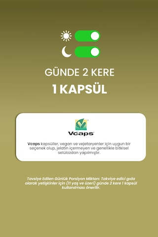 Erbatab Civan Perçemi Ekstresi Berkap Yarrow 60 Kapsül