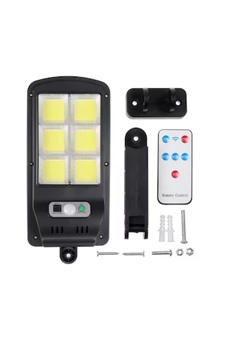 Güneş Enerjili Ev Bahçe Yol Mandıra Aydınlatma Projektörü