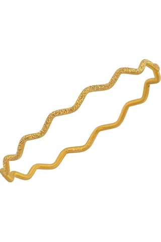 Koçak 22 Ayar 10 Gr Zigzag Desenli Ajda Bilezik 22blz579