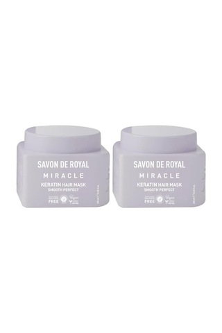 Tr Miracle Saç Bakım Maskesi 250 Ml Canlılığını Yitirmiş Saçlar Pürüzsüz Etkili Keratin Yağı 2 Pake
