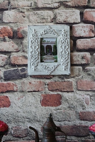 Neiwel Vintage Datca C Resim Ve Ayna Çerçevesi Beyaz