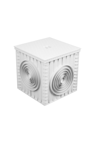 40x40 Plastik Yeraltı Buat Ve Rögar Kapağı+kutusu (menhol)