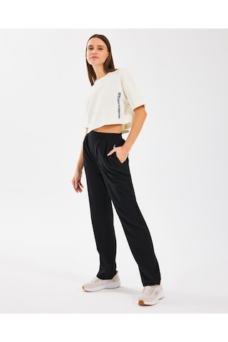Skechers W Micro Wide Leg Pant Kadın Siyah Pantolon S2510121-001 Siyah