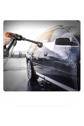 Kraft Hart Khppw-04 150W Çift Akülü Şarjlı Basınçlı Yıkama Makinesi Mavi