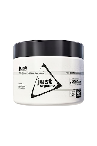 Just Nutrition L-arginine 126 Gr L-arjinin 42 Servis + Shaker + Protein Kahve Hediyeli Aromasız