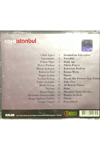 Plak Değildir Cd Dir Cd Cafe İstanbul Bu Çalan Ne 2 Cd