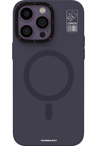 Youngkit Apple Uyumlu iPhone 13 Pro Max Magsafe Şarj Özellikli Standlı Hermit Bracket Serisi Kılıf