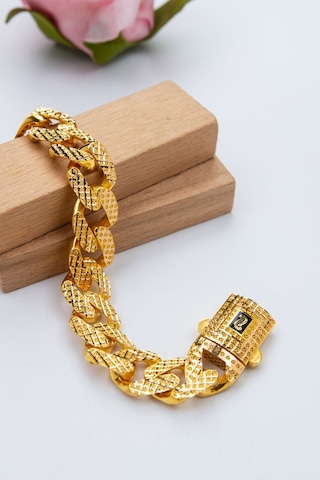 Latif Kuyumculuk 22 Ayar Altın Kalemli Gurmet Kadın Bileklik Lkblk1230 Altın Sarı Altın