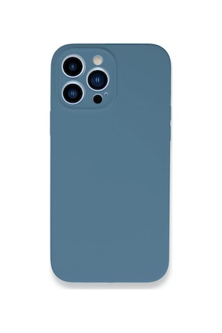 Newface - 615 - iPhone Uyumlu 13 Pro Max Kılıf Lansman Legant Silikon - - Csmo-tex - Açık Mavi