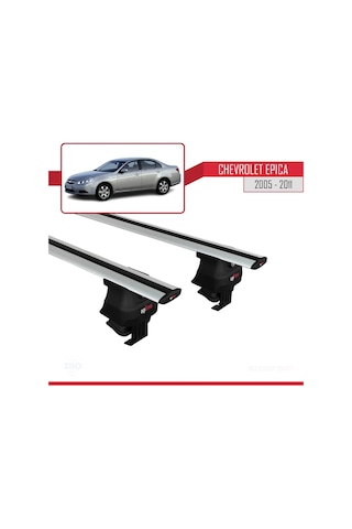 Chevrolet Epica 2005-2011 Arası İle Uyumlu Ace-4 Ara Atkı Tavan Barı Gri