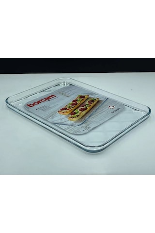 Paşabahçe 590066 Borcam Tepsi 1025 Cc 33,4x24,4x2 Cm
