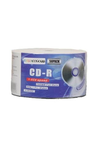 Boş Cd-R 700 Mb 80 Min – 1 Koli 600 Adet 50’Lik Paket
