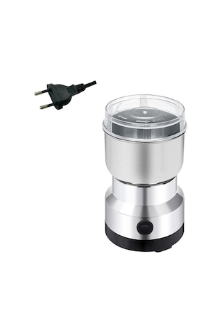 Xindoker Ev İçin Elektrikli Küçük Değirmen - Kahve, Baharat, Tahıl, Kuruyemiş, Evcil Hayvan Yemi Öğütücü - 360 Tam Öğütme - Ayarlandırabilir Süre - Avrupa Standartı 220v Çok Renkli