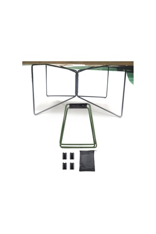 Homyl Katlanabilir Soğutucu Standı Evrensel Su Kabı Yeşil Yeşil