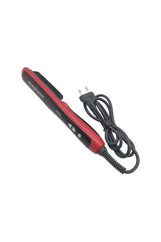 Suofeng Taşınabilir Lcd Ekranlı Isıtmalı Sakal Düzleştirici Tarak - İyon Teknolojili & Anti-statik