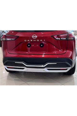 Nissan Qashqai Arka Tampon Koruması 2022+ Sonrası Uyumlu