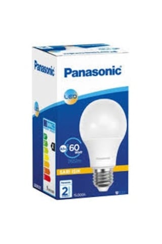 Panasonıc Beyaz Işık 10adet Led Ampul 650 K 10 Adet