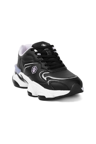Lumberjack 4W MADAX WMN PU 4PR Kadın Siyah Sneaker
