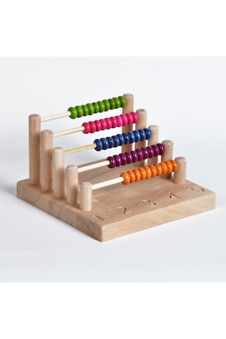 Ahşap Abaküs:çocukların Zeka Gelişimini Destekleyen Eğitici Oyunc