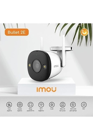 Imou 3mp Wıfı 3.6mm Ipc-k3dp-3h0wf Dış Ortam Bullet Kamera Bullet 2e