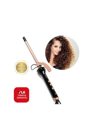 Yui Kb 306 Seramik Plaka Afro Dalga 13mm Saç Şekillendirici Maşa