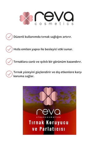 Tırnak Koruyucu Ve Parlatıcı & Nail Protectop And Bright Nails 11 Ml Rv571