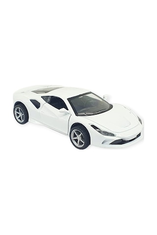 Çek Bırak Araba Metal - 6636-68m - Beyaz Beyaz