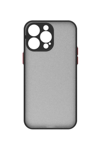 Apple Uyumlu iPhone 14 Pro Max Kılıf Hux Düğme ve Kapak Zıt Renk Kılıf
