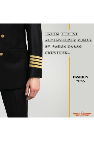 Üniforma "crewturk 6 Drop 4 Sırma By Faruk Saraç" Koyu Lacivert