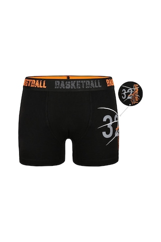 Donella 5'li Erkek Çocuk Boxer Siyah