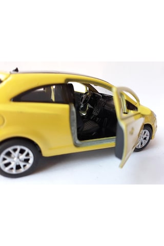 Opel Corsa Opc Metal Araba Diecast Koleksiyon Sarı