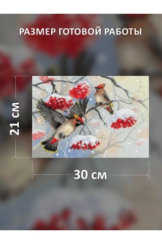 Rıolıs Göz Alıcı Bitki Çerçevesi 30x21cm 2207 Nakış Seti 210307270