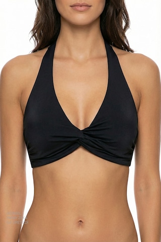 Penti  Siyah New Üçgen Twist Bikini Üstü