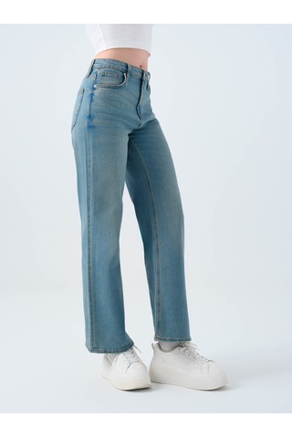 Loft Bella Regular Fit Mavi Kadın Jean Pantolon Lf2039973 Mavi